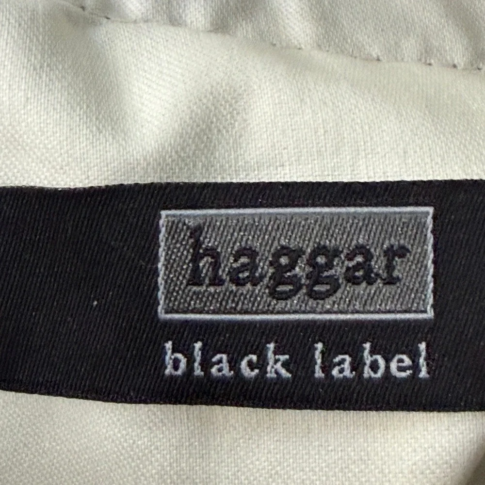 Haggar Black Label‎ BL2K Khakis Mens 40x32 Toffee Pleated Classic Fit Pants NEW
